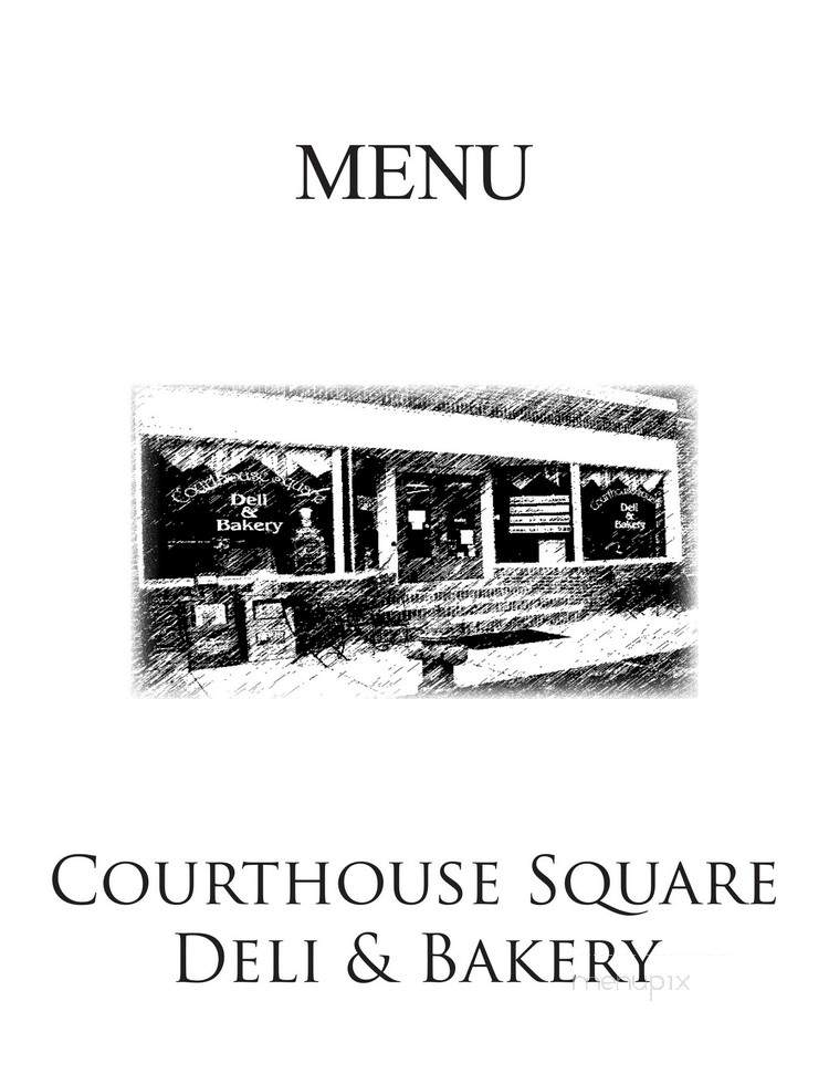 Courthouse Square Deli & Bakery - Grove Hill, AL