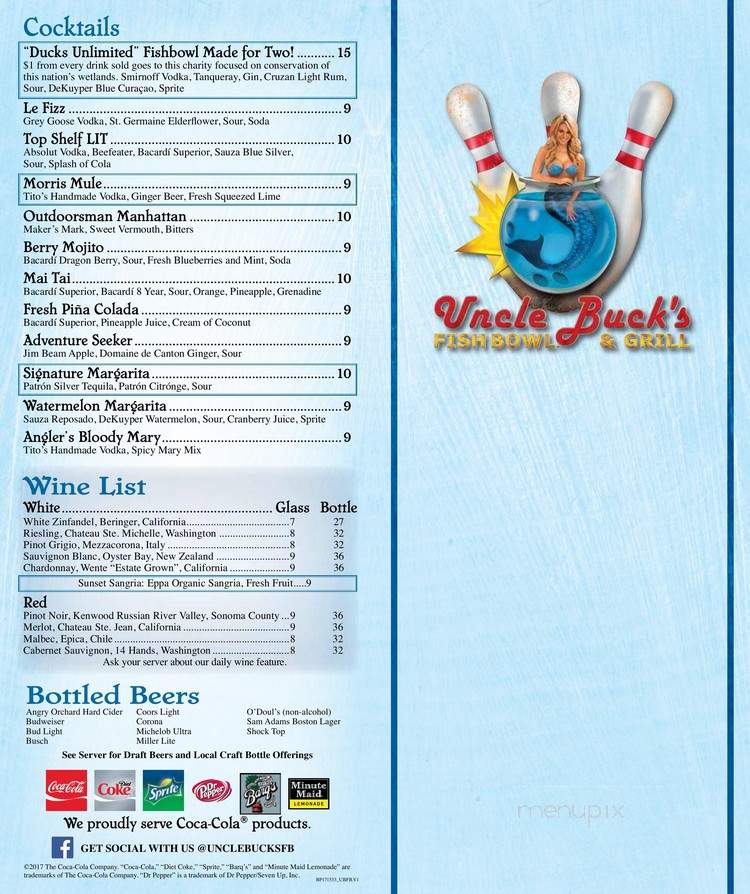 Uncle Buck's Fishbowl and Grill - Destin, FL