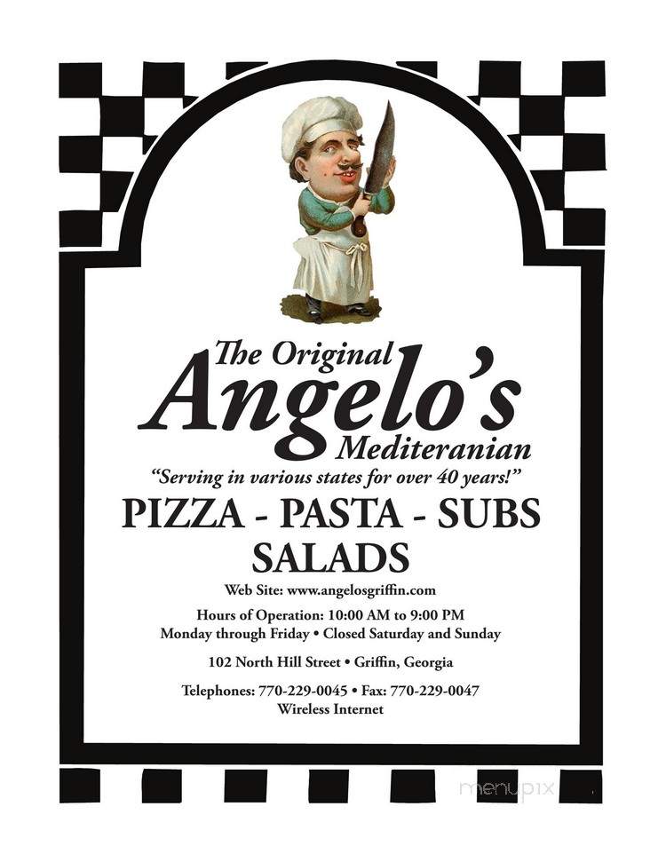 Angelo's Mediterranean Restaurant - Griffin, GA