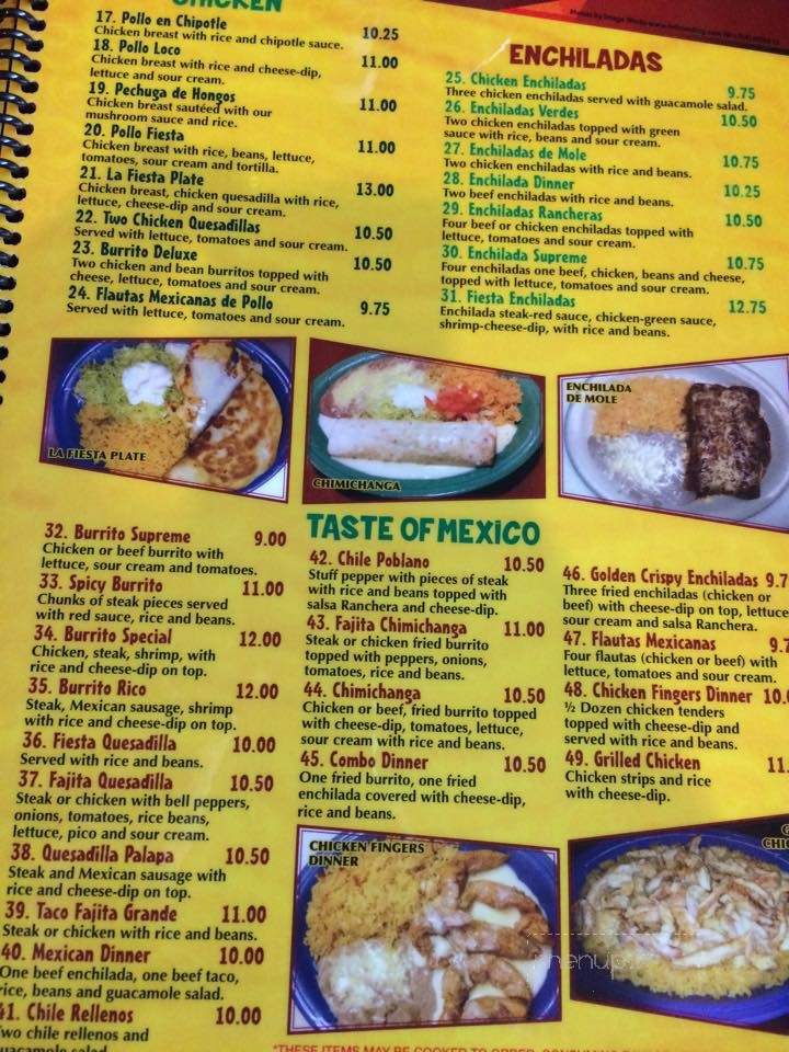 La Fiesta Mexican Restaurant - Tuscaloosa, AL