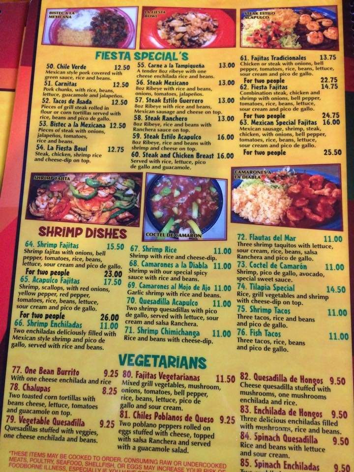 La Fiesta Mexican Restaurant - Tuscaloosa, AL