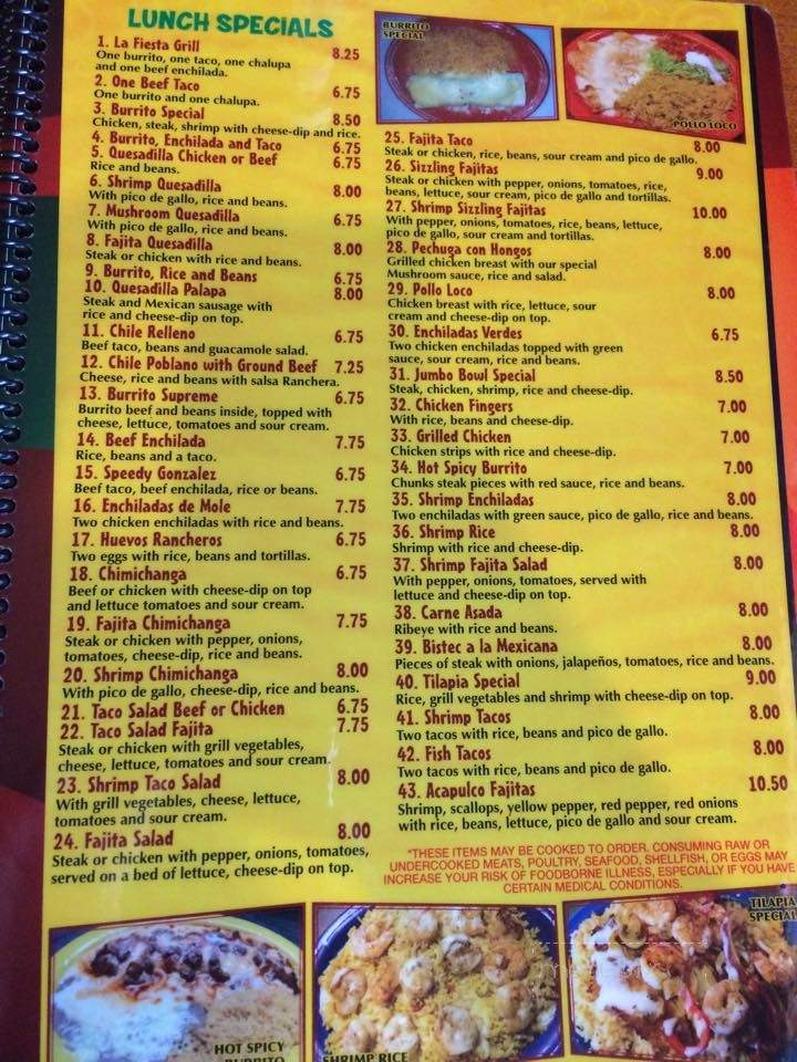 La Fiesta Mexican Restaurant - Tuscaloosa, AL