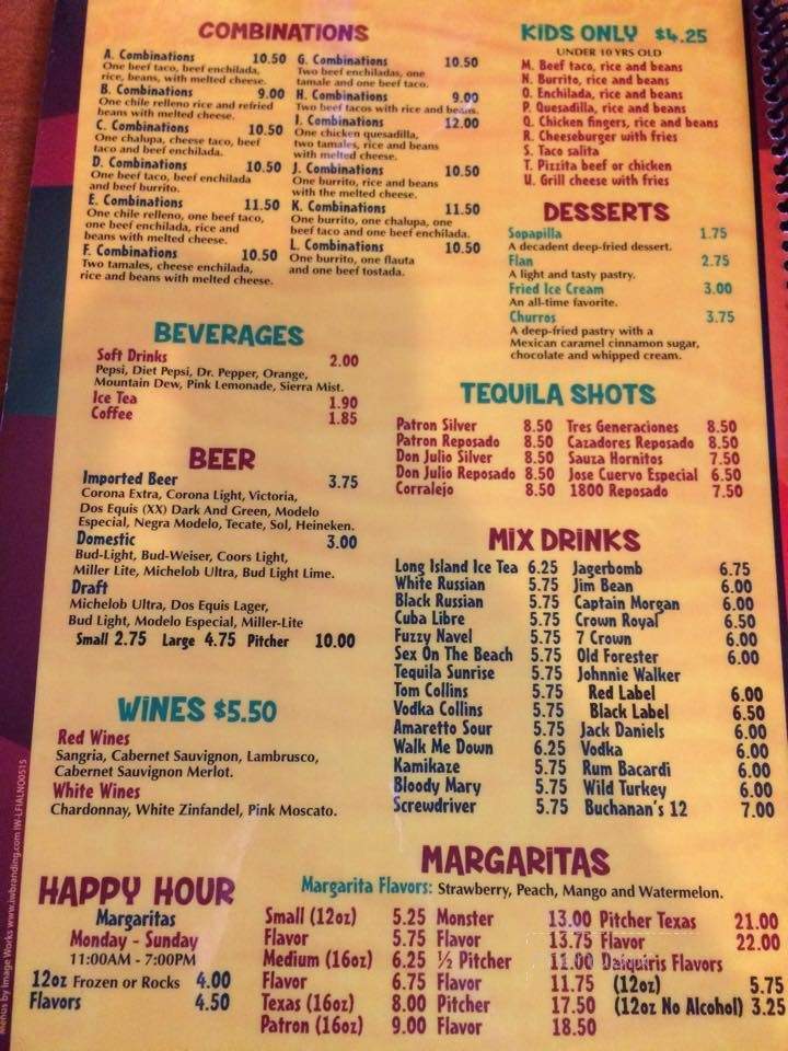 La Fiesta Mexican Restaurant - Tuscaloosa, AL