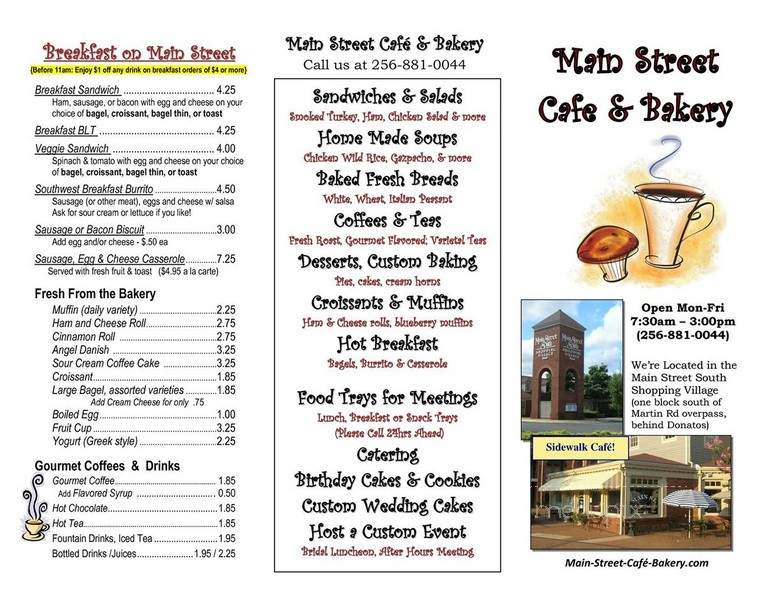 Main Street Cafe - Madison, AL