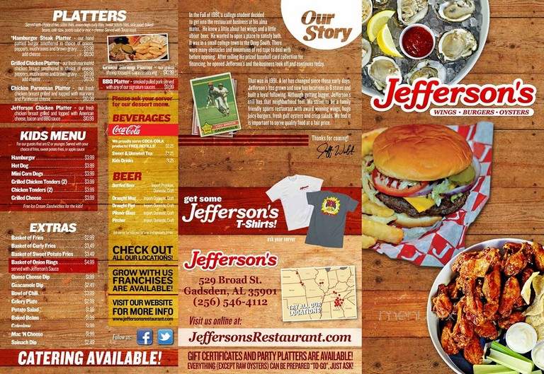 Jefferson's Restaurant - Gadsden, AL