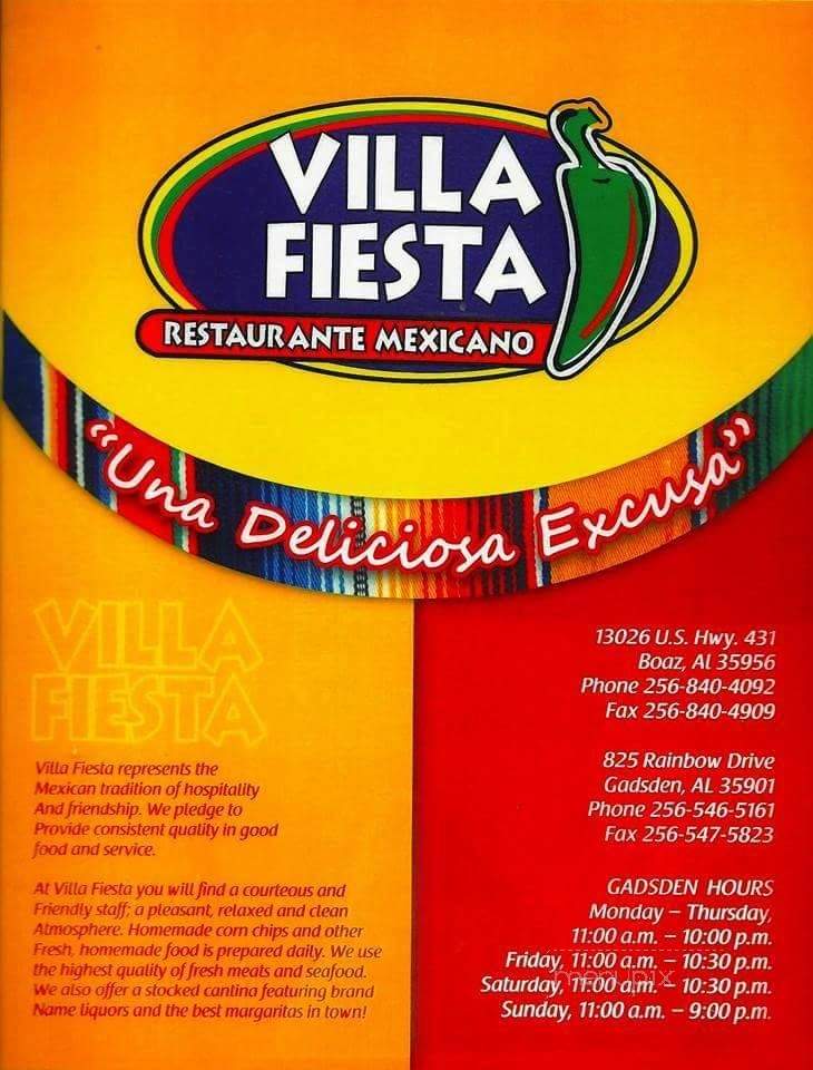 Villa Fiesta - Gadsden, AL