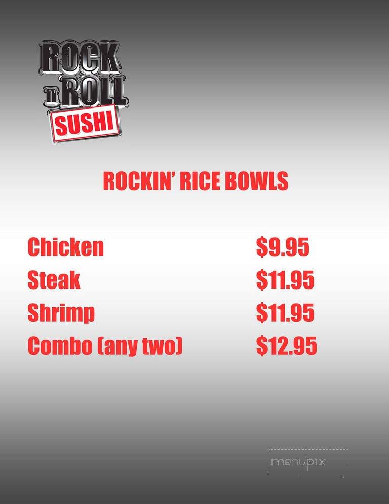 Rock N Roll Sushi - Auburn, AL