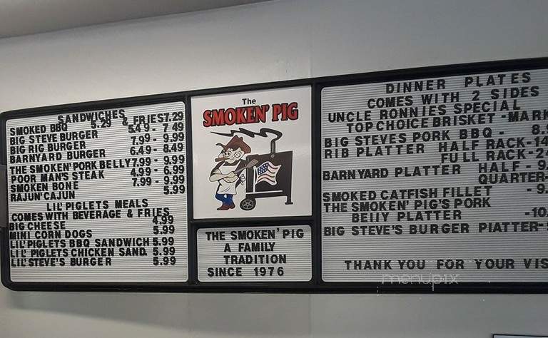 The Smoken Pig BBQ - Talladega, AL