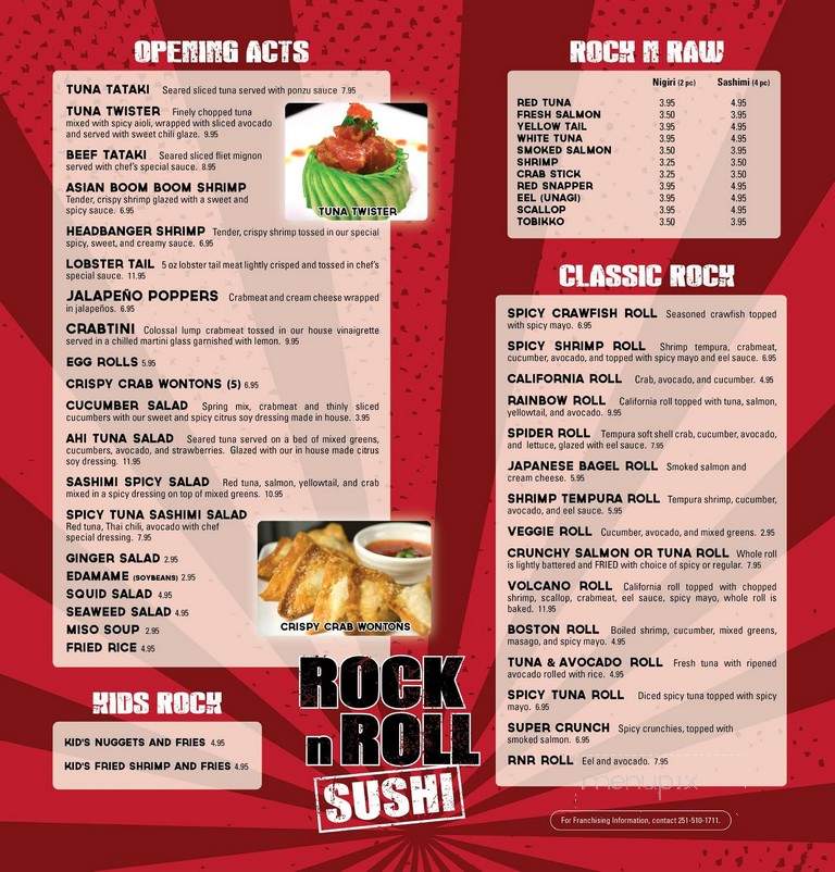Rock N Roll Sushi - Pensacola, FL