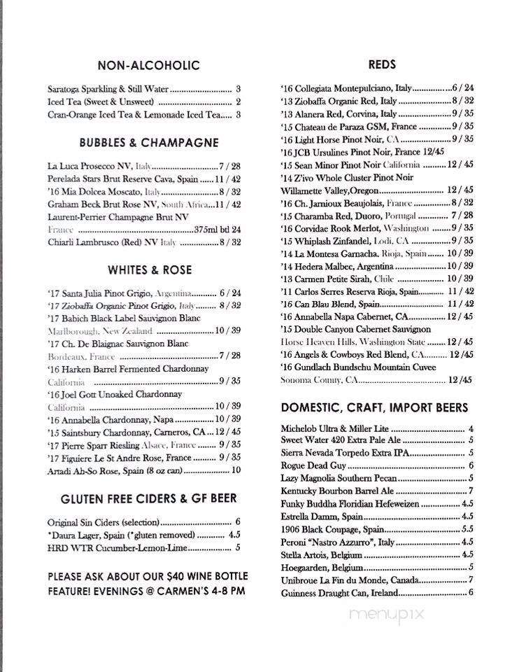 Carmens Lunch Bar - Pensacola, FL