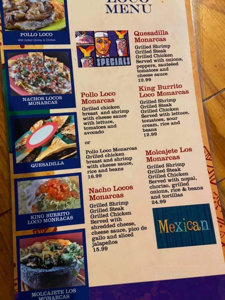 Monarcas Mexican Restaurant - Troy, AL