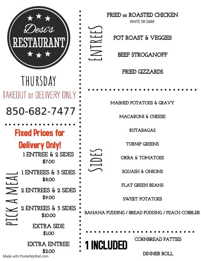 Desi's Downtown Restaurant - Crestview, FL