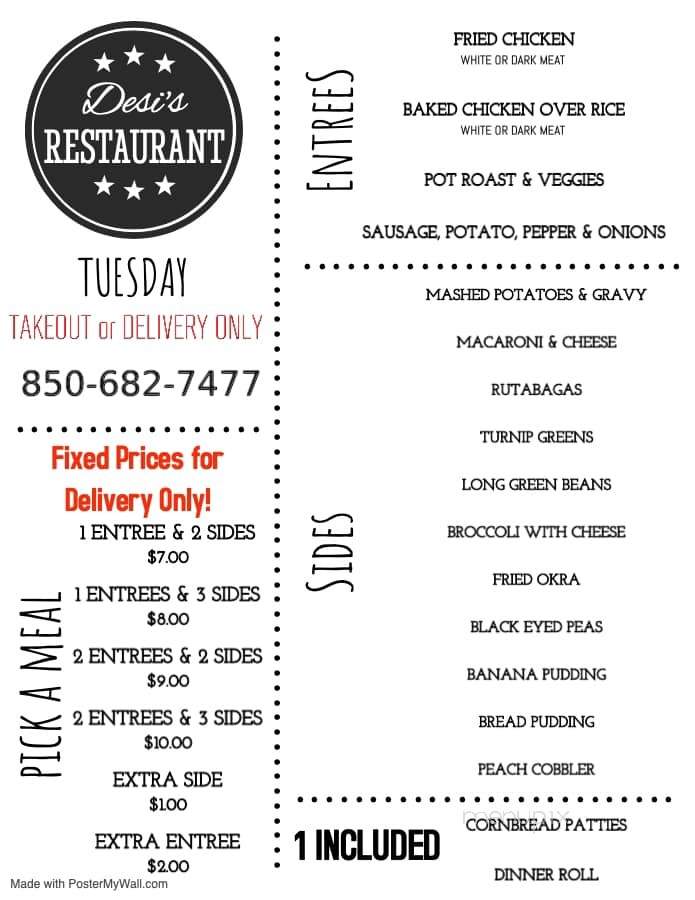 Desi's Downtown Restaurant - Crestview, FL