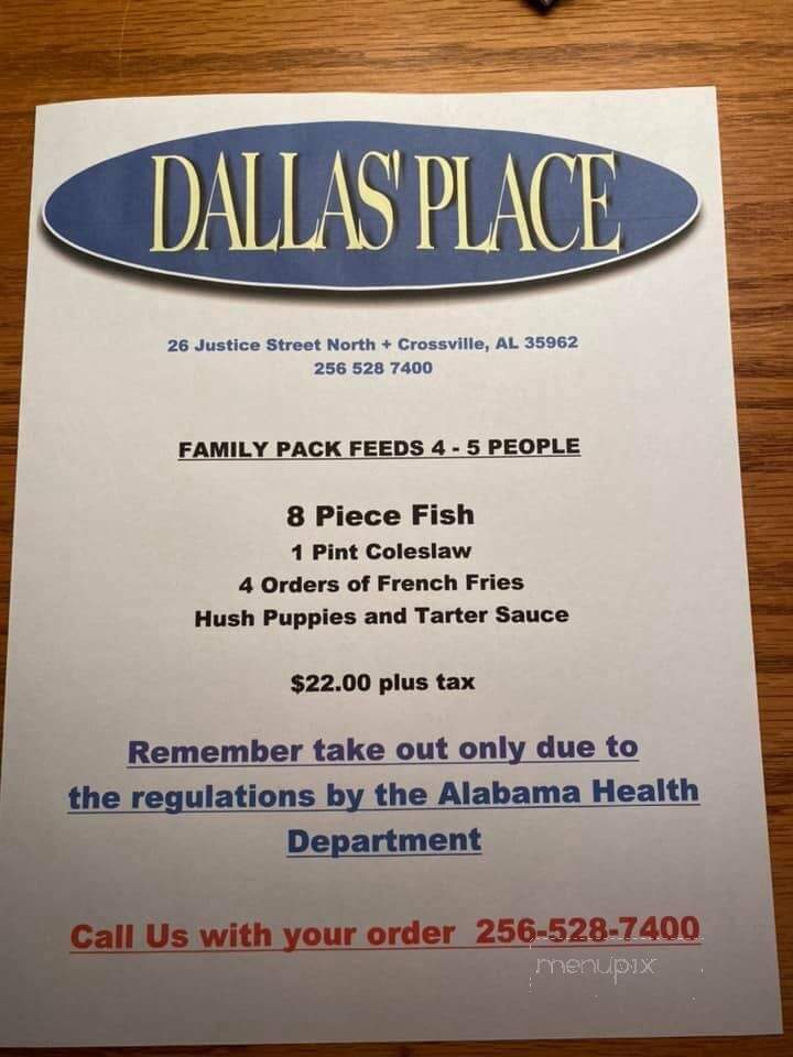 Dallas' Place - Crossville, AL