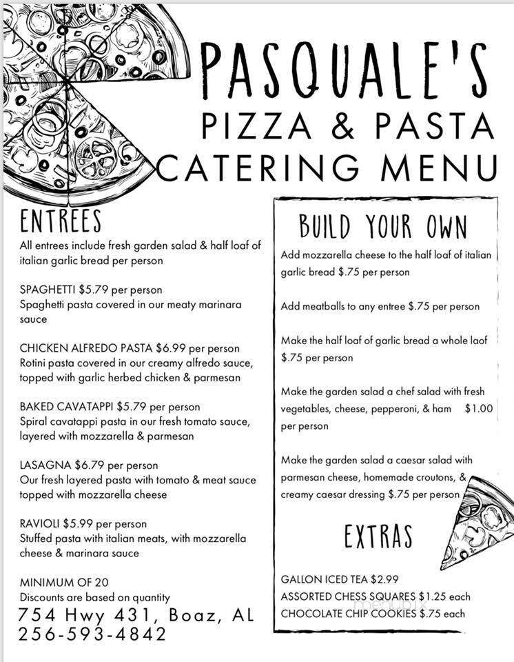 Pasquale's Pizza & Carry Out - Boaz, AL