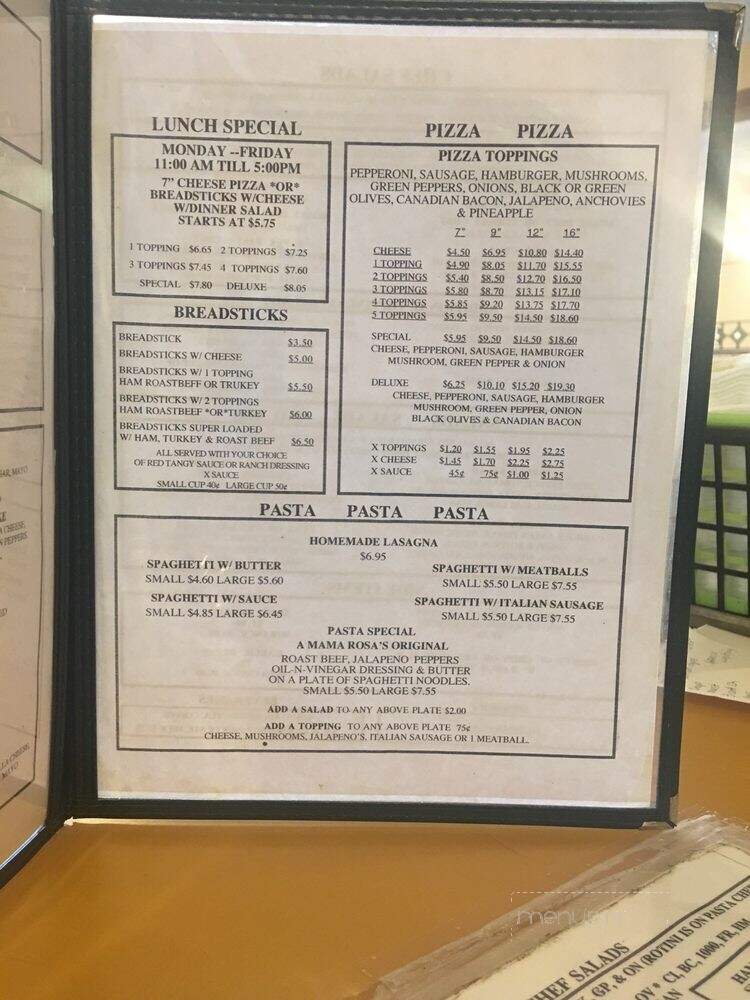 Mama Rosa's Pizza - Dothan, AL