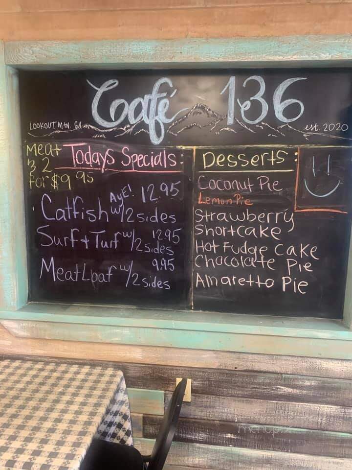 Cafe 136 - Rising Fawn, GA