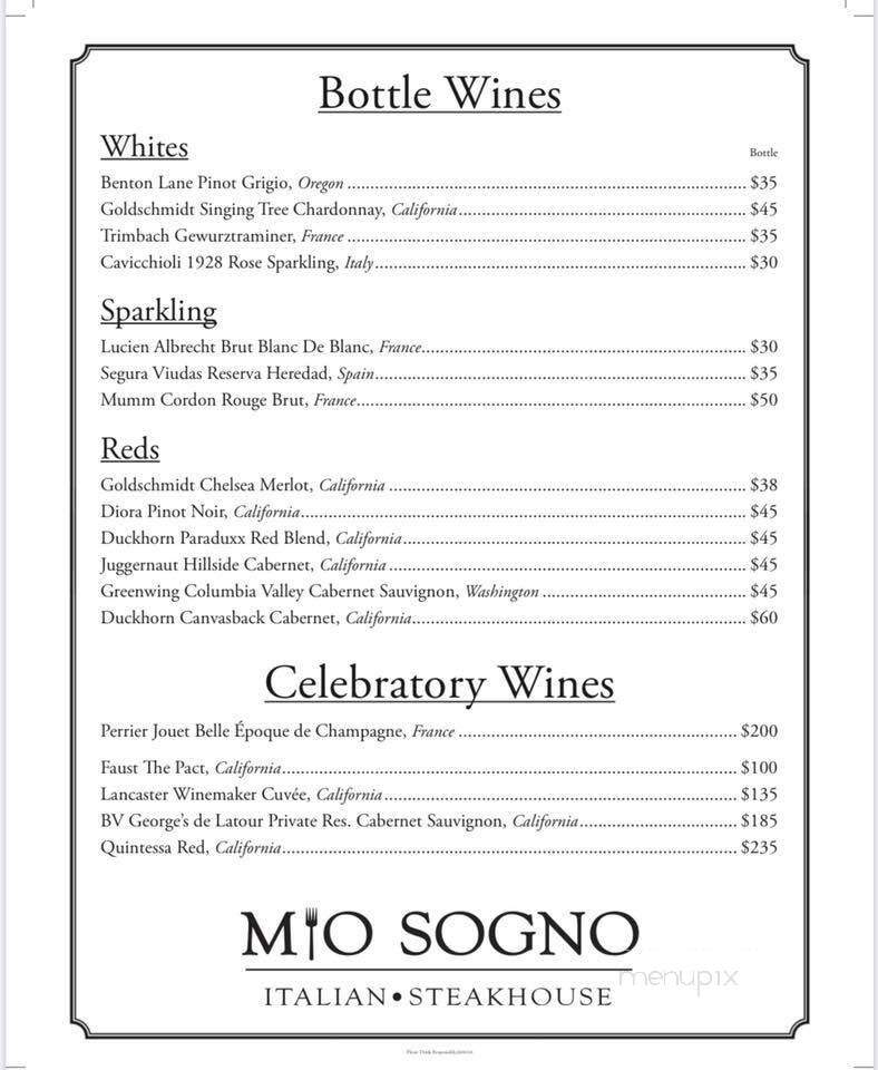 Mio Sogno Ristorante - Oneonta, AL