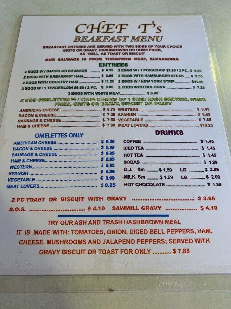 Chef T's Diner - Anniston, AL