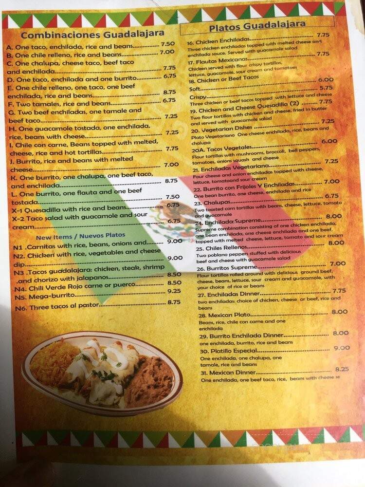 Guadalajara Mexican Restaurant - Madison, AL