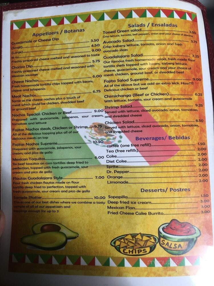 Guadalajara Mexican Restaurant - Madison, AL