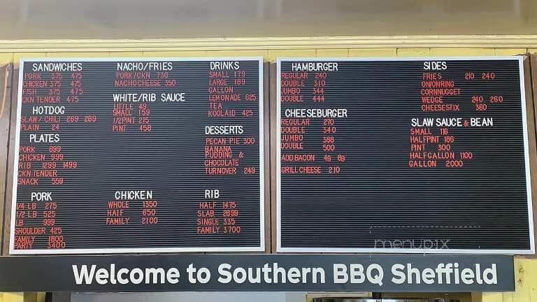 Southern Bar-B-Q - Sheffield, AL