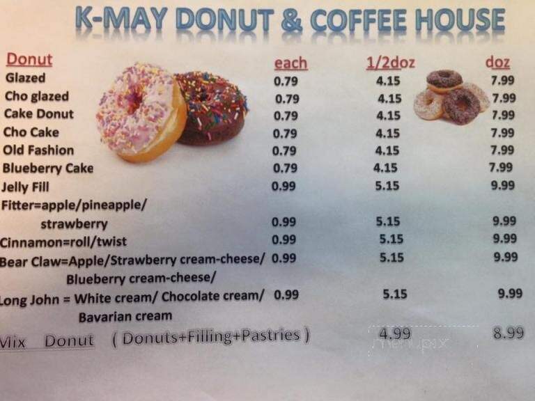 K-May Donut & Coffee House - Decatur, AL