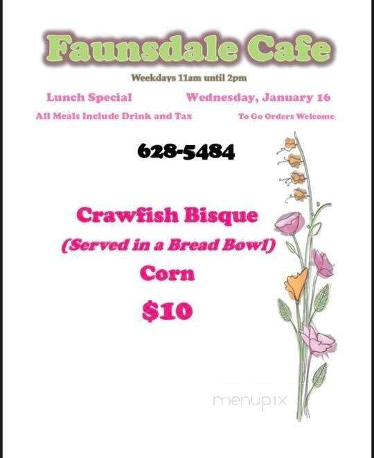 Faunsdale Cafe - Faunsdale, AL