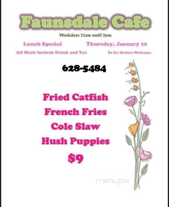 Faunsdale Cafe - Faunsdale, AL