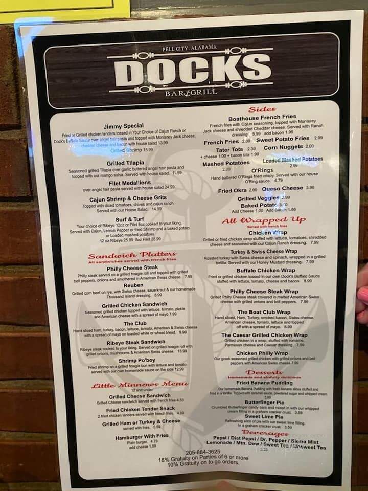 Dock's Bar & Grill - Pell City, AL