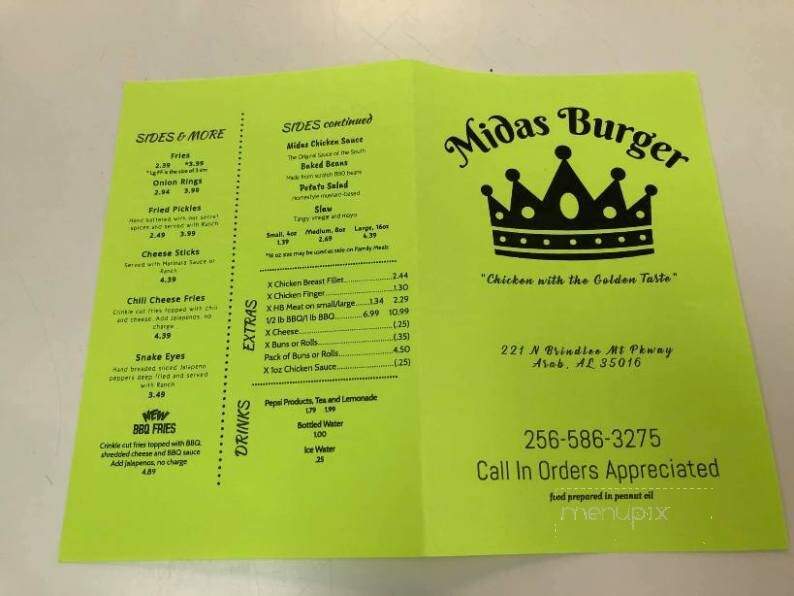 Midas Burger - Arab, AL