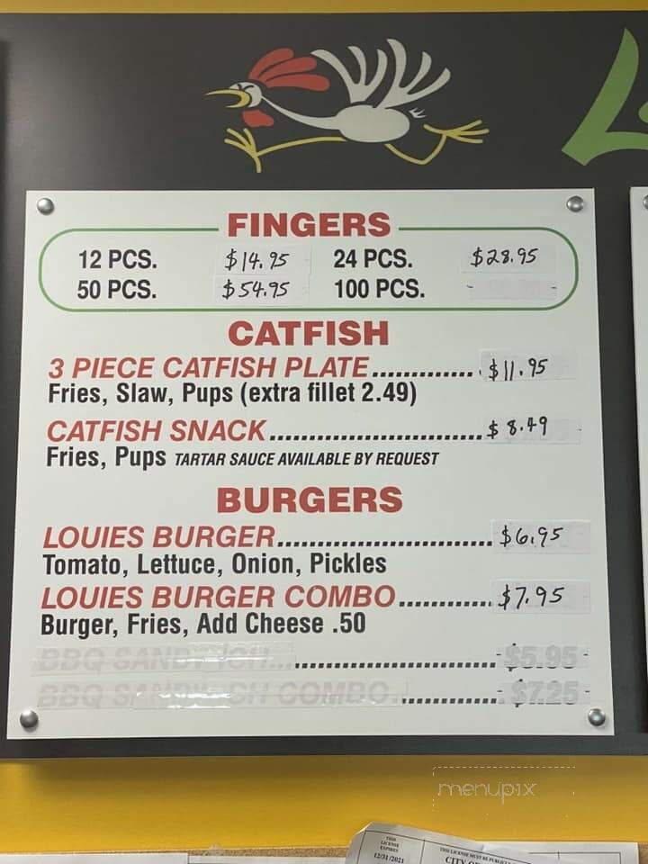 Louie's Chicken Fingers - Tallassee, AL