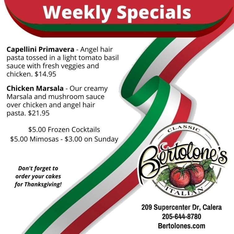 Bertolone's - Calera, AL