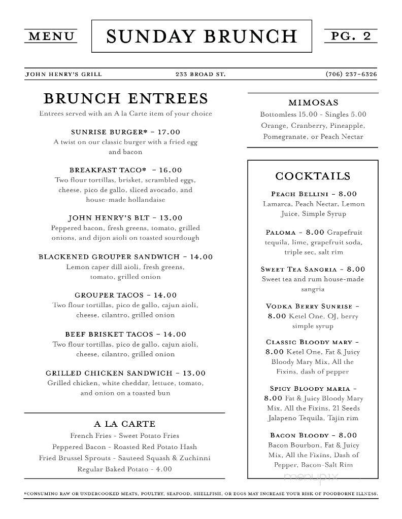 John Henry's Grill - Rome, GA