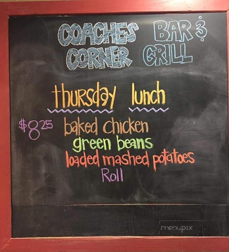 Coaches Corner Sports Bar & Grill - Wetumpka, AL