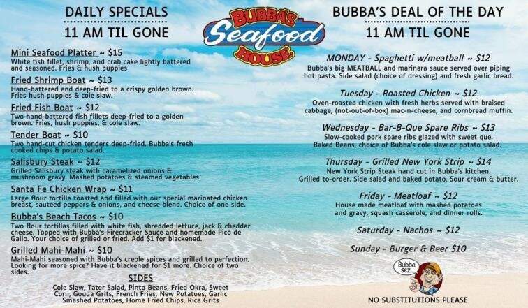 Bubba's Seafood House - Orange Beach, AL