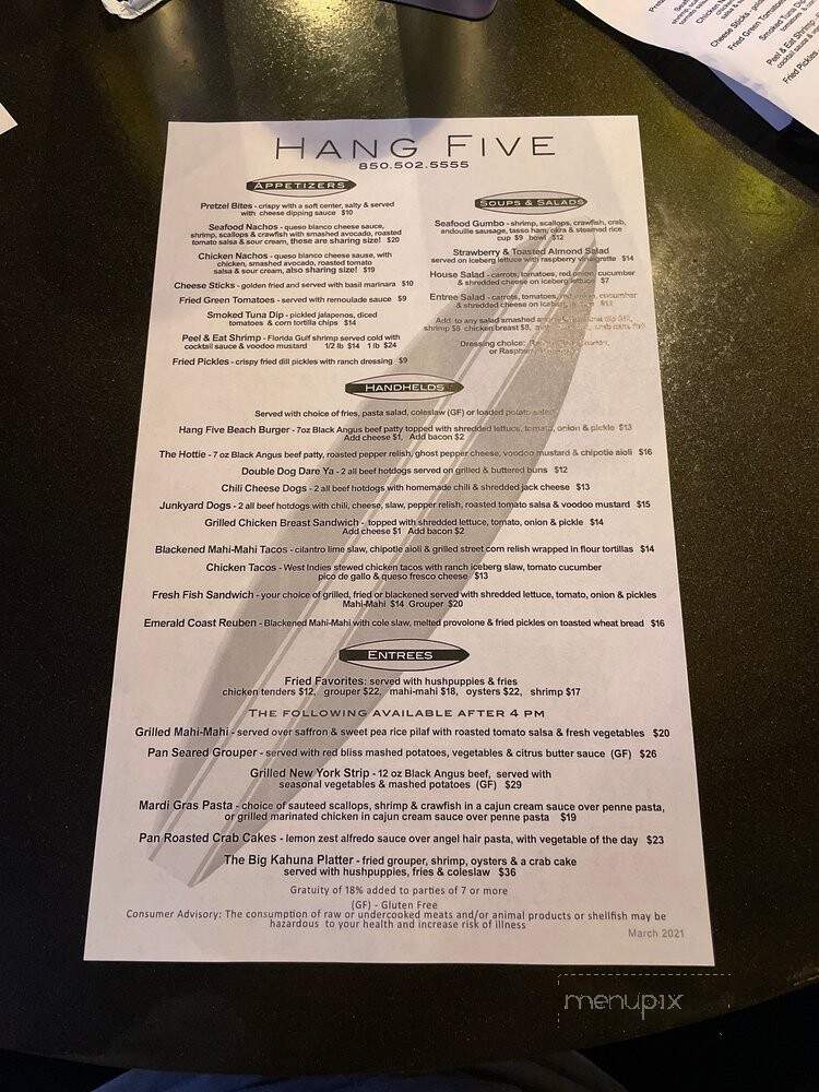 Hang Five Beach Bar & Grill - Panama City Beach, FL