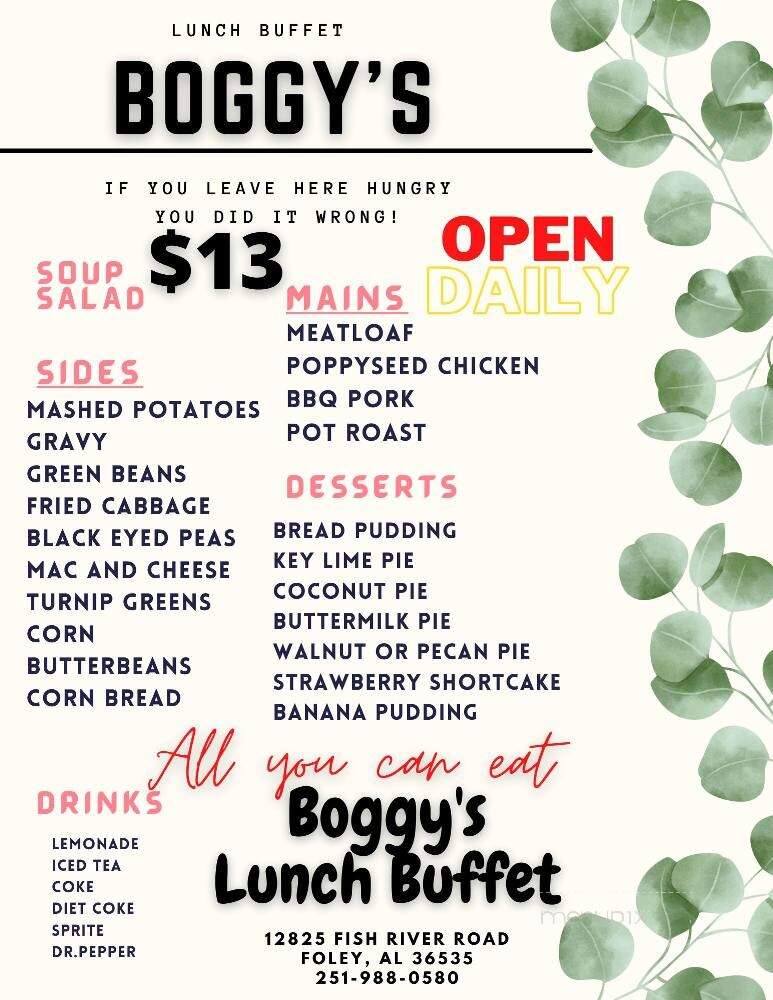 Boggy's - Foley, AL