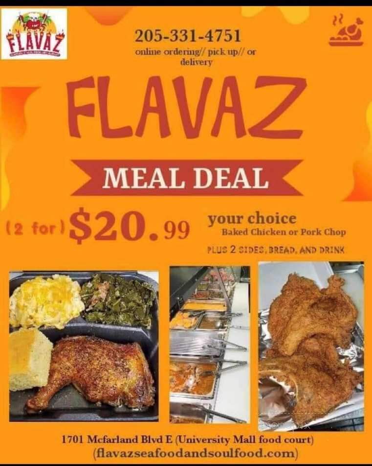 Flavaz Seafood & Soul Food Restaurant - Tuscaloosa, AL