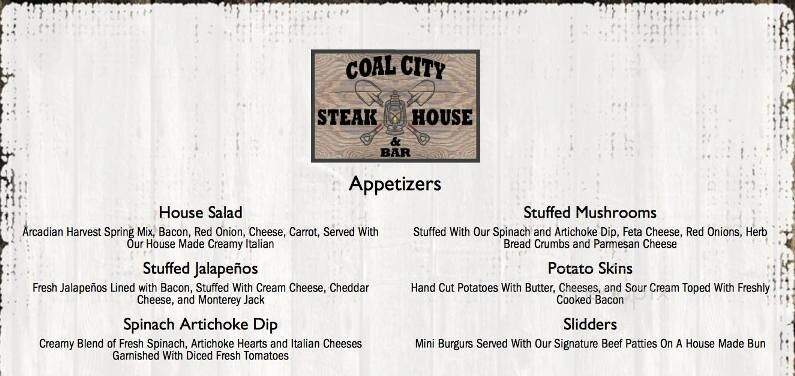 Coal City Steakhouse - Jasper, AL