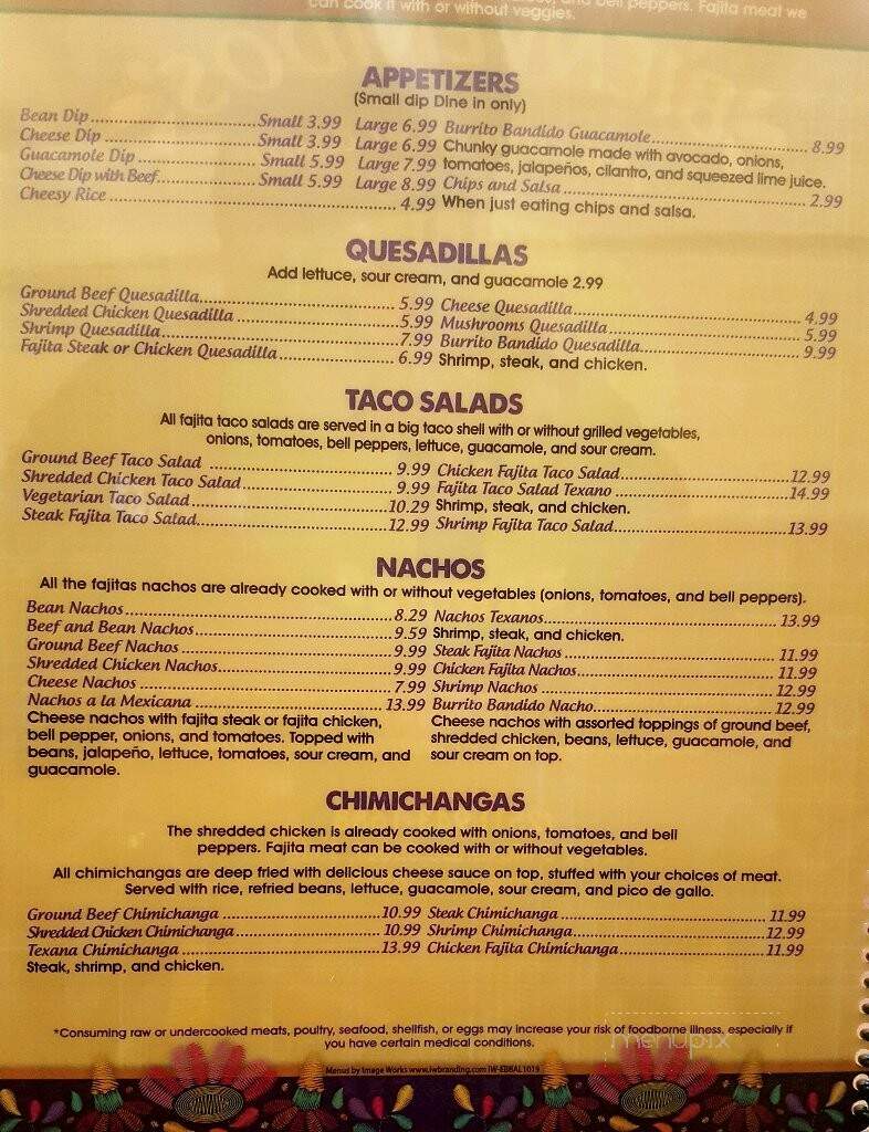 Burrito Bandido Mexican Grill - Foley, AL
