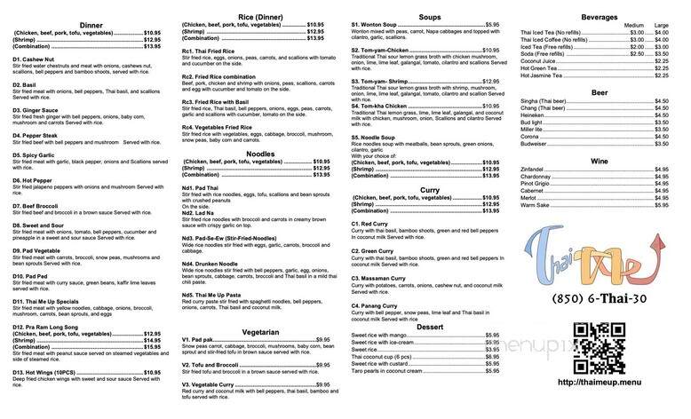 Thai Me Up - Shalimar, FL