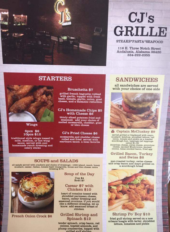 CJ's Grille - Andalusia, AL