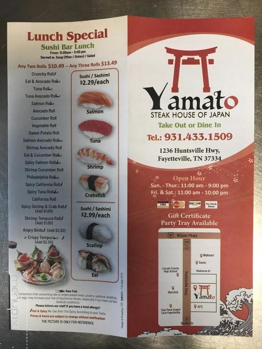 Yamato - Fayetteville, TN