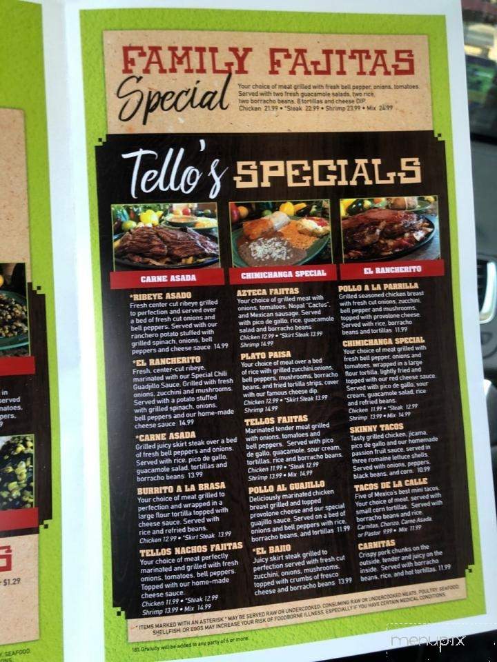 Tello's Mexican Grill - Covington, GA